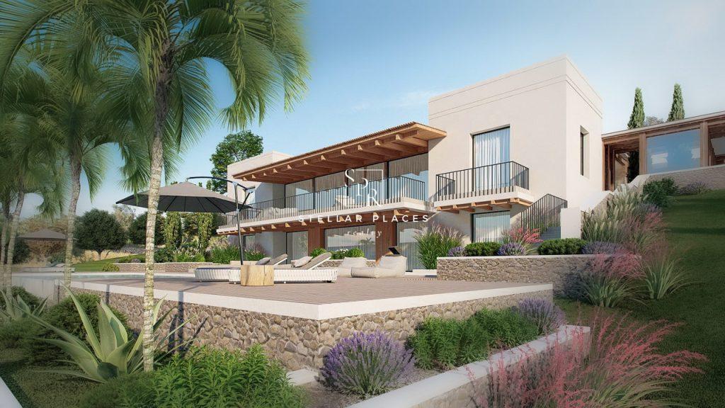 PLOT WITH PERMISSION FOR A LUXURY 4-BEDROOM VILLA WITH PANORAMIC OCEAN VIEWS IN LOULÉ