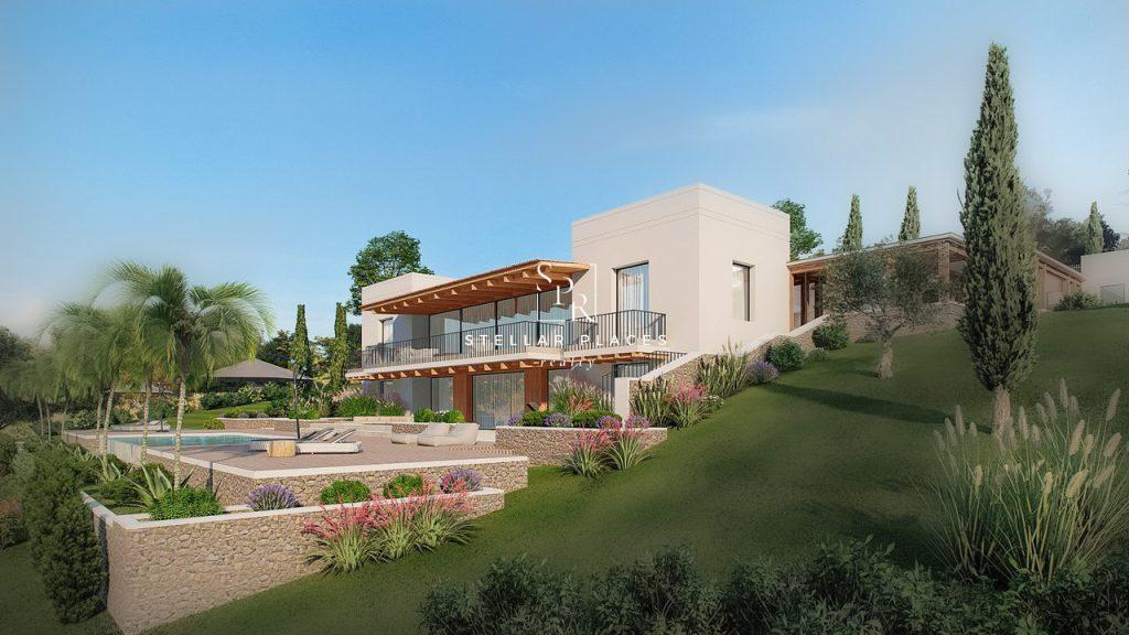 PLOT WITH PERMISSION FOR A LUXURY 4-BEDROOM VILLA WITH PANORAMIC OCEAN VIEWS IN LOULÉ